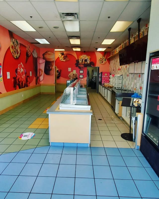 Marble Slab Creamery in Burlington - Lobby Refresh Renovation.